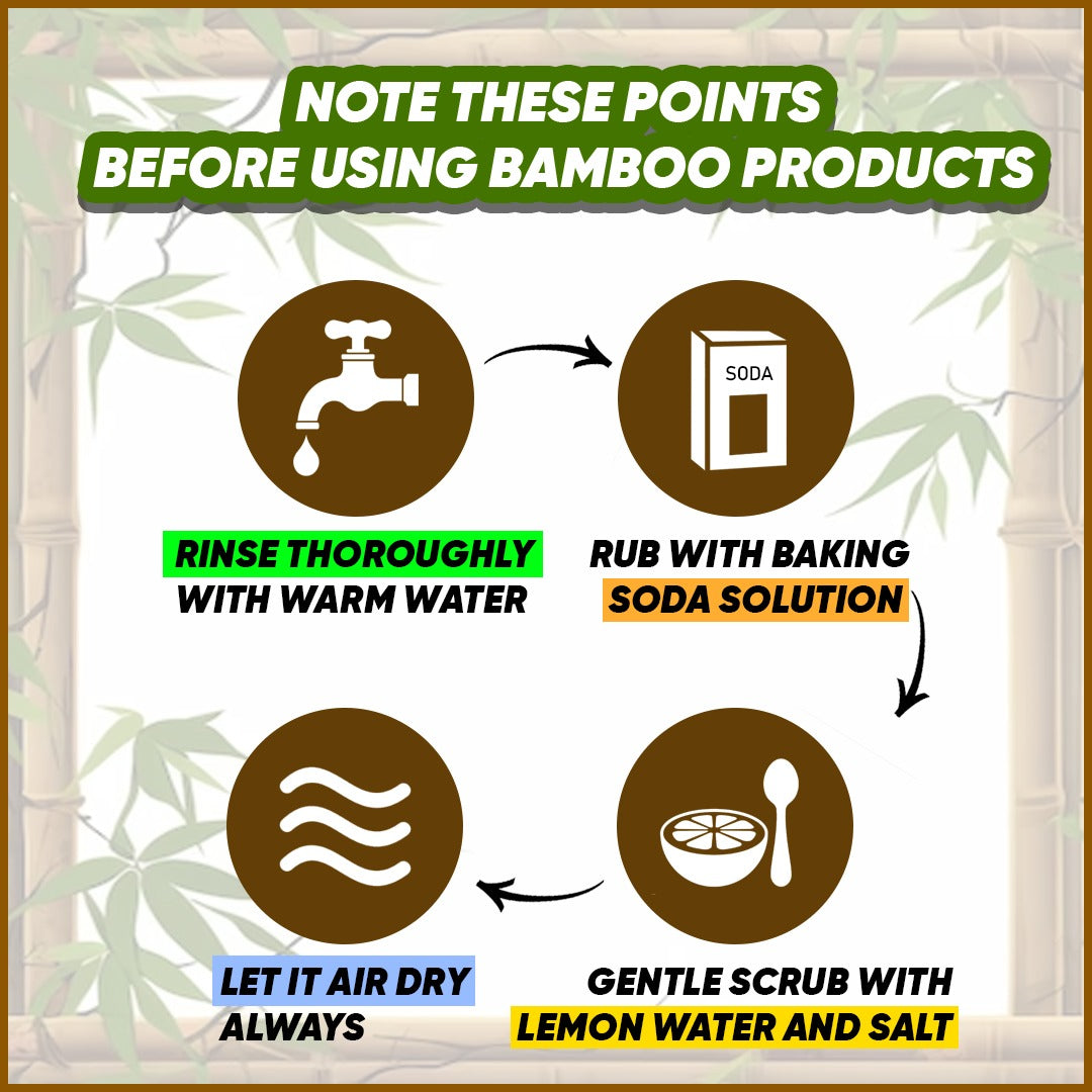 Bamboo Water Bottle (1000ml)