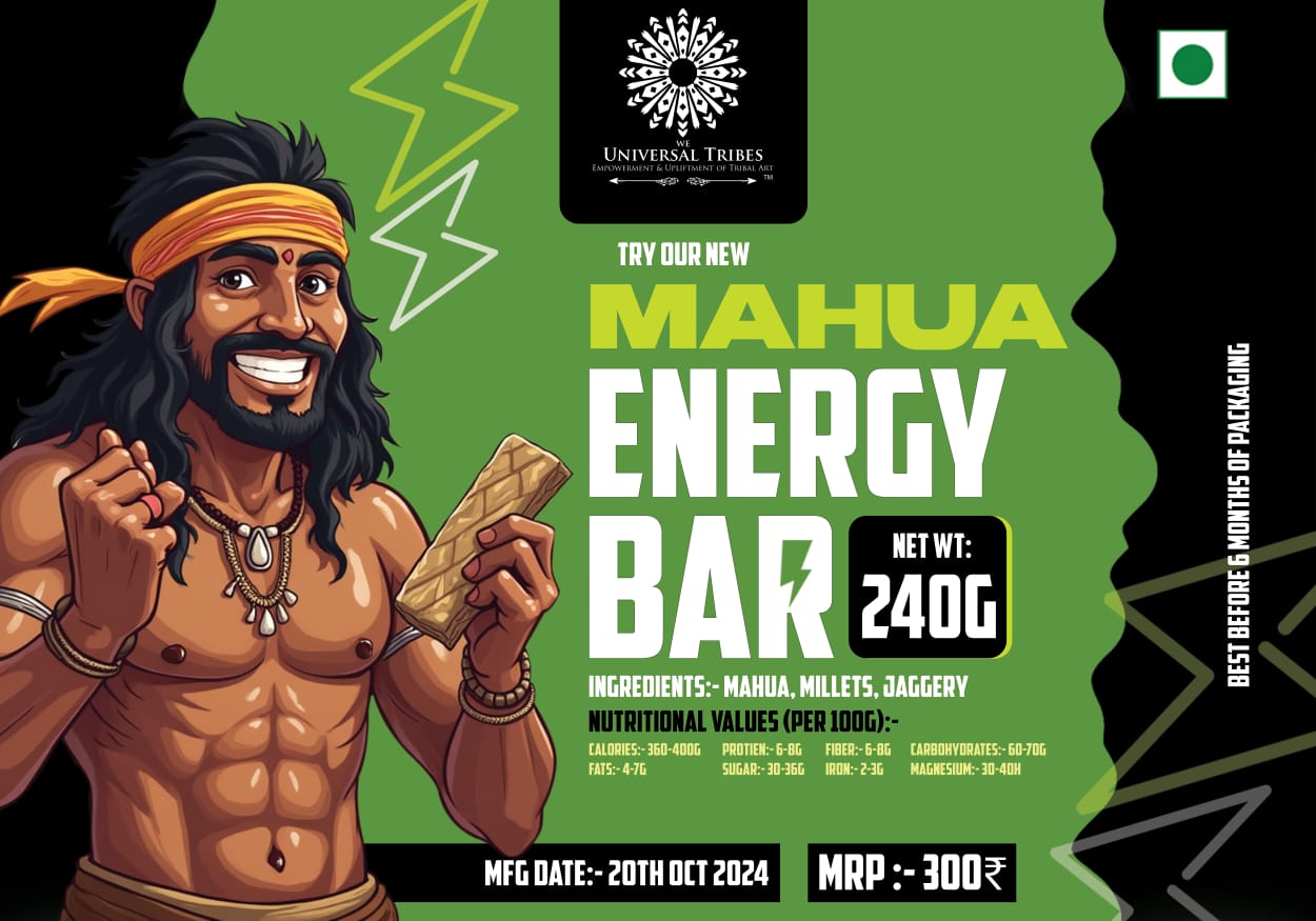 Mahua Energy Bar (8x30gms) Pack