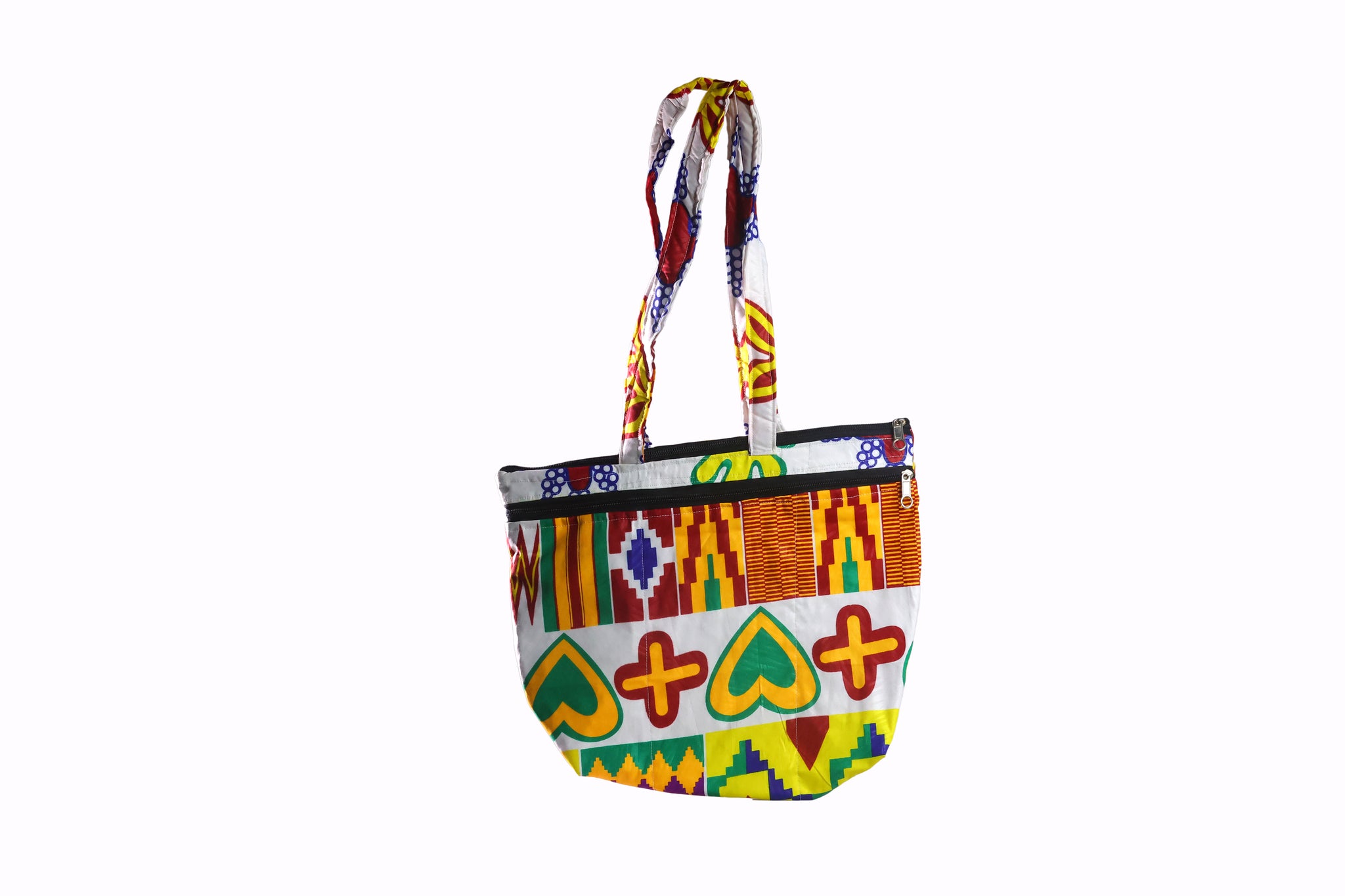 Recycled Bindu Art Handbag – Eco-friendly & Stylish