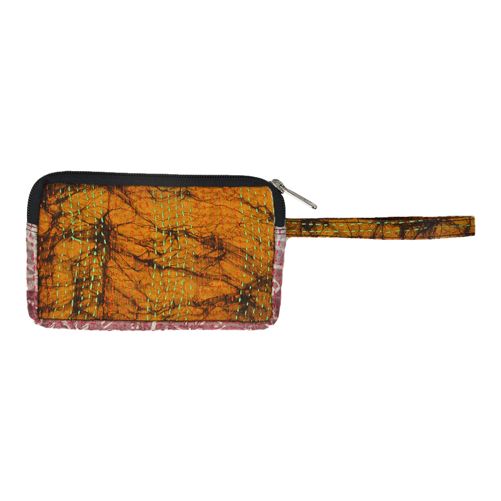 20. Recycle Silk Lady's Mobile Purse - Sustainable Elegance at its Finest!