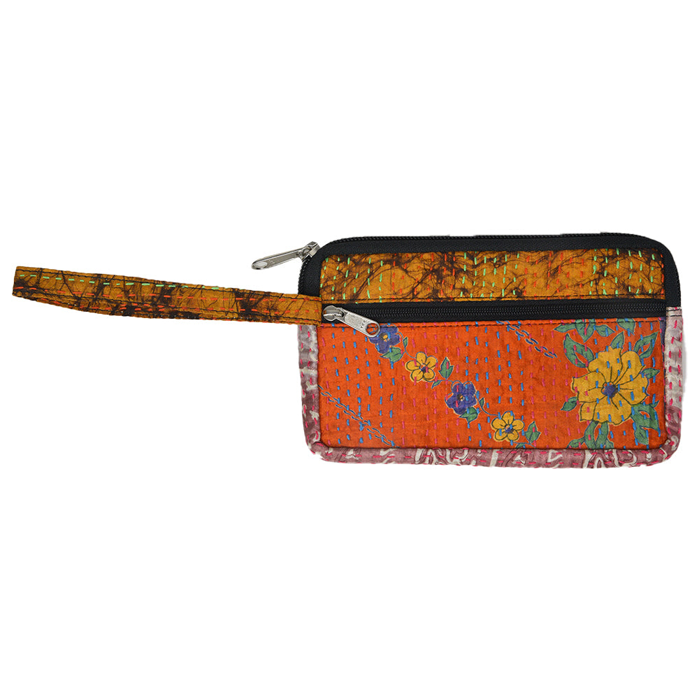 20. Recycle Silk Lady's Mobile Purse - Sustainable Elegance at its Finest!