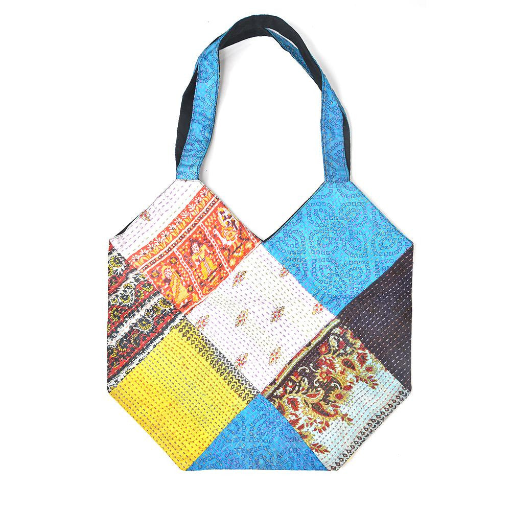 4.Recycled Design Bag - Where Function Meets Fashion!