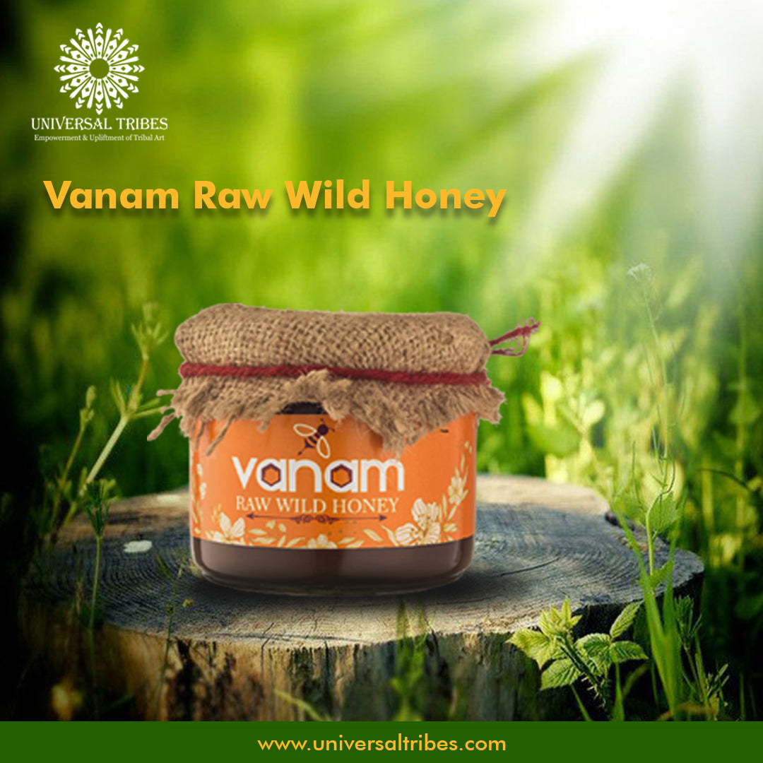 "Nature's Bounty" Raw Wild Honey - 250gm